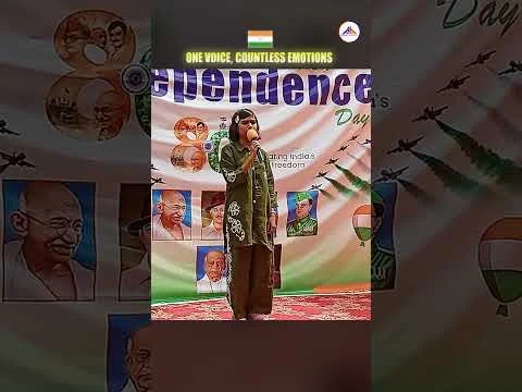 🇮🇳 One Voice, Countless Emotions #15August #IndependenceDay #PatrioticSong