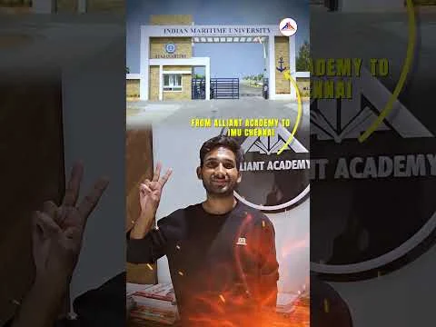 From Alliant Academy to IMU Chennai – A Dream Achieved! #AlliantAcademy #IMUChennai #MaritimeCareer