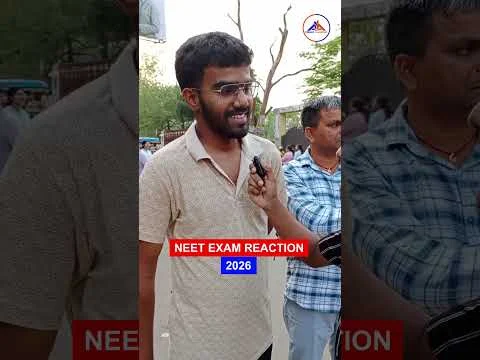NEET 2026 Paper Reaction 😳 | Easy tha ya Tough? Students Speak!#NEET2026 #NEETReaction #NEETExam