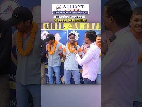 🎉 JEE Mains Session 01 Result CelebrationProud moment! 53 out of 62 students qualified.