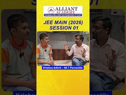 Krishna Adhrit – 98 .7 Percentile | Proud Moment for Alliant Academy! 🎉