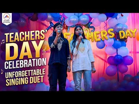 Teachers’ Day Celebration 2026 | Beautiful Singing Performance | Alliant Academy