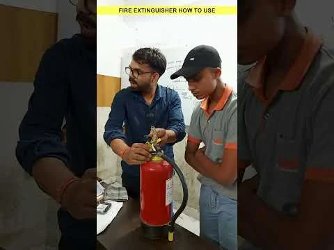 How to Use a Fire Extinguisher Correctly | Fire Safety Tips 🔥 Alliant Academy#fireextinguishers